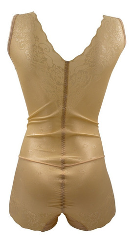 Imagen 6 de 6 de Faja Body Completa Para Dama, Afina La Cintura, Moldea La Figura, Lujosa Tela Suave Al Tacto, Cómoda, Senos Libres