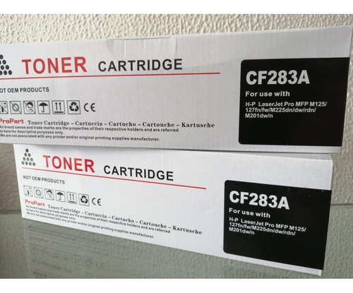 Tóner Genérico Negro 83a Laser Jet Cf283a