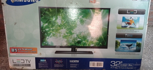 Imagen 2 de 10 de Tv Led Samsung Un32eh4003f 32 Hd Pantalla Partida Nuevo