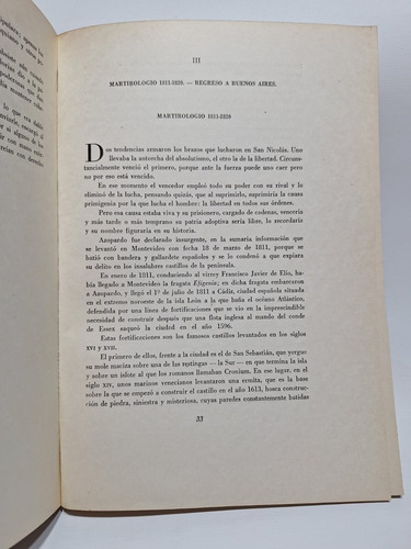 Antiguo Libro Coronel De Marina Juan Bautista Azopardo Le651 (Usado)