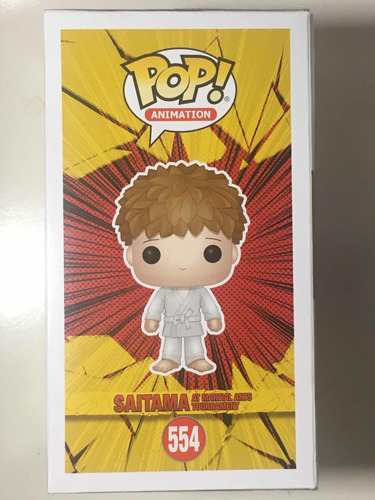 Funko Pop Saitama At Martial Arts Tourtment #554 Hot Topic