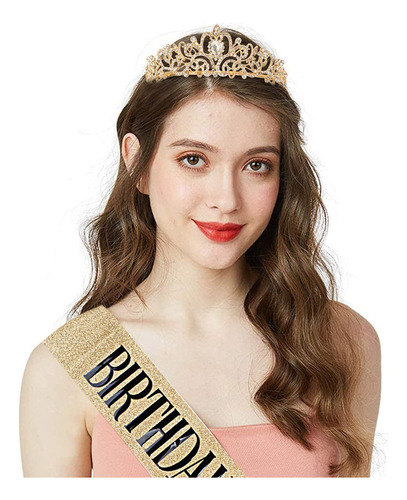 Juego De Tiara Con Banda Y Diamantes De Imitación De Cóside,