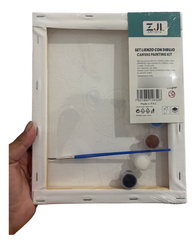 Kit De Dibujo Lienzo (perro - Cachorro)