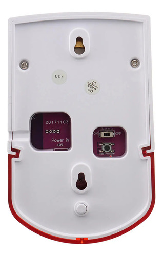 Kit Alarma Sirena Inalambrica Botón Pánico+control Y Bateria