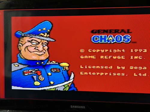 General Chaos Sega Genesis (Usado)