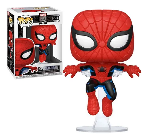 comprar Funko Pop Spider Man #593 Marvel 80 Aniversario Figura De Accion Original