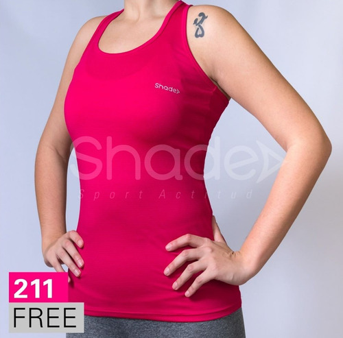 Musculosa Lycra Con Lazo Mujer 211 Free Shade 10% Hot Sale
