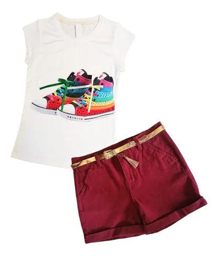 Shorts para niña online de 10 años