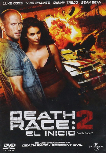 La Carrera De La Muerte 2 Dos Death Race Inicio Pelicula Dvd