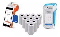 Comprar 10 Pza Rollo Termico 57x40 Clip Total, Mercado Pago Point Smart Point Smart, Terminal Bancaria, Pixelglam