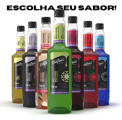 Xarope/ Essência Para Drinks E Café Gourmet Davinci