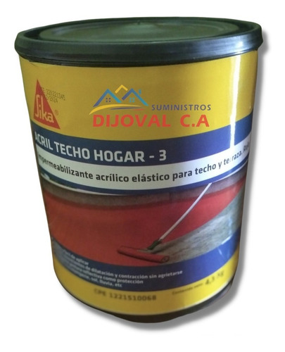 Sika Acril Techo 3 Galón 