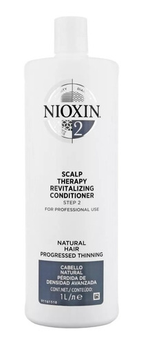 Nioxin-2 Acondicionador Densificador Cabello Natural 1000ml