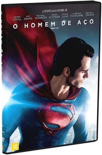 O Homem De Aco Dvd Original Lacrado