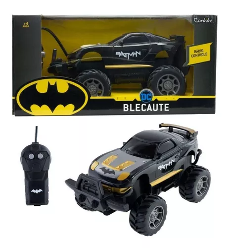 Carro de Controle Remoto Veículo de Ação Batman Rc 3 Funcoes