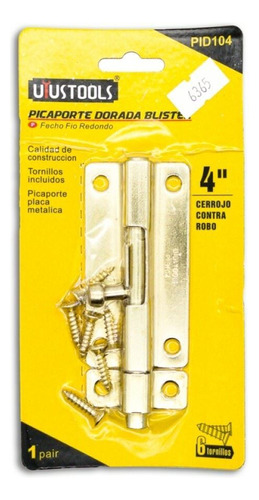 Pasador Robusto 5 1/2pLG (14) Bronce Toolcraft - Ynter 