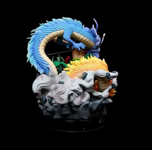 Action Figure One Piece Roronoa Zoro Santoryu Dragão Gk