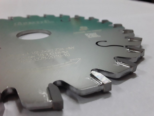 Imagen 6 de 10 de Disco Sierra Circular Incisora Melamina 125x3,4x Z 24 Freud