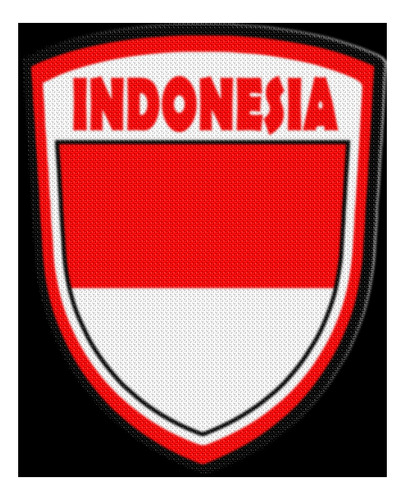 Parche Termoadhesivo Escudo Indonesia