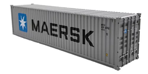 Miniatura Carreta Mercedes Benz Container Esc 1:50 Maersk P