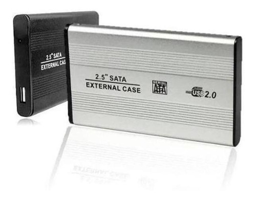 Case Hd 2,5 Sata Notebook Usb 2.0 Gaveta Alumínio Externo