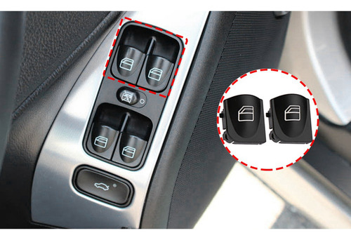 Cubiertas De Botón De Ventana 4x Para W203 W208 C
