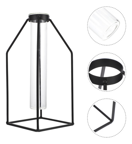 Hydroponic Test Tube Vintage Ornaments Vase Wall Hanging