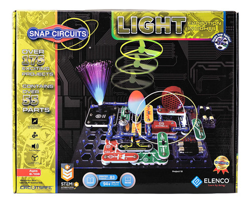 Snap Circuits - Kit De Exploración De Luces Electrónicas..