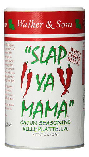 Slap Ya Mama 2 Piezas Mezcla De Pimienta Cajun Condimento, 8
