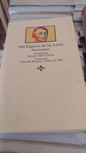 Del Espiritu De Las Leyes Montesquieu Ed Tecnos