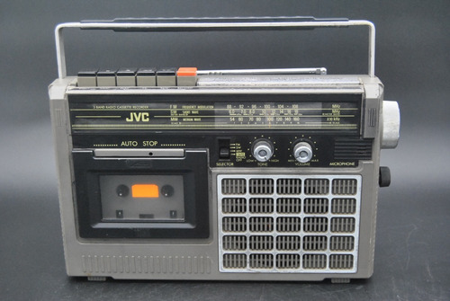 Antiguo Radiograbador Jvc Rc204m Vintage Retro Funcionando