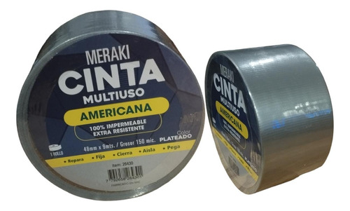 Cinta Adhesiva Americana Multiuso Importada 48mm X 9mts