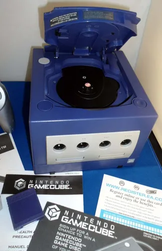 Game Cube Com Controle Sem Fio E Memory Card, Manual (Usado)