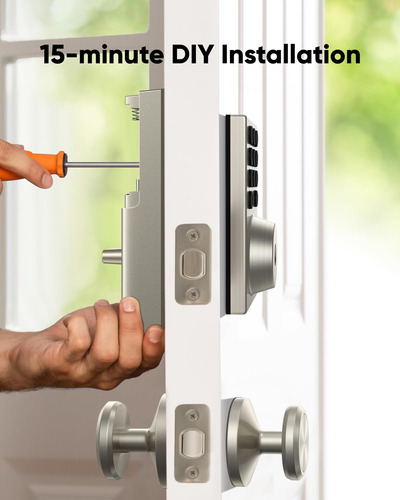 Cerrojo Wifi Smart Lock Eufy Security C30 Con Entrada Sin Ll