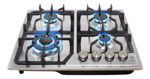 Imagen 1 de 4 de Parrilla a gas Avera AI4 plateada 127V