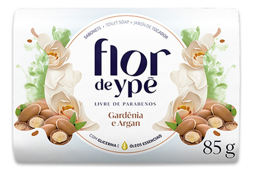 Sabonete Flor De Ypê Barra 85g - Kit Com 36 Sabonetes