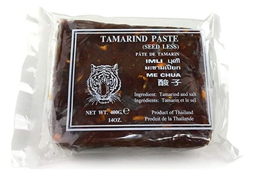 1 Pack De 14 Oz Wet Tamarind Paste, Agrio Tamarind Paste See