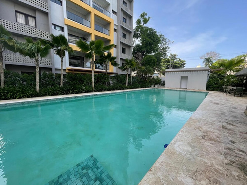 ¡apartamento De Lujo En Alquiler Con Amenidades De Resort!