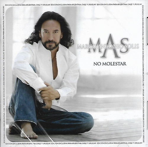 Cd Marco Antonio Solis / No Molestar (2008) 