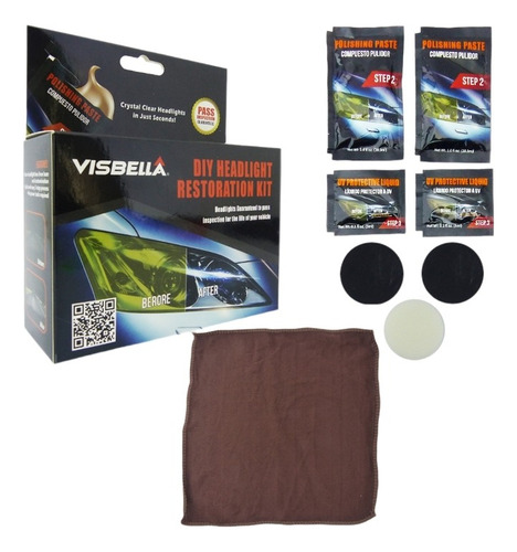 Restauración De Focos Para Auto: Kit Visbella