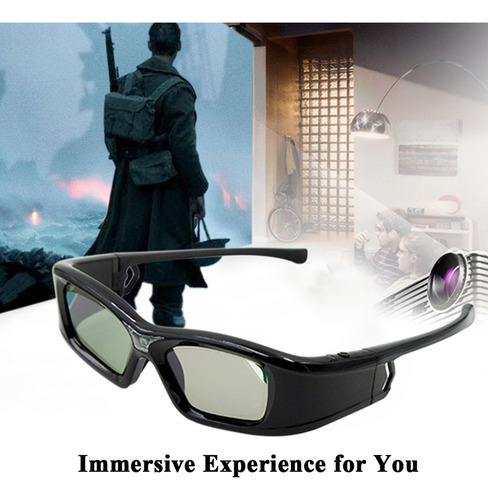 Gafas 3d Spectacles, Proyectores 3d Full Sharp Active Hd