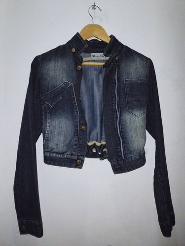 Campera De Jean Brake Up Corta Nueva Talle 2