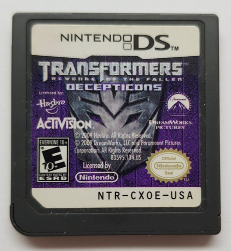 Transformers Revenge Fallen Decepticon Ds Original (Usado)