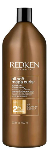 Redken All Soft Mega Curl Shampoo 1 Litro