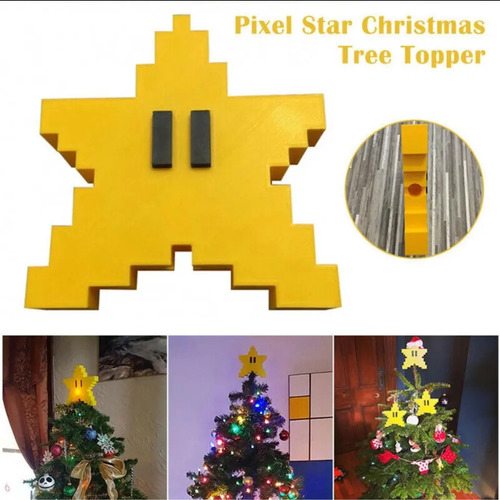 Estrella Navidad Mario Videojuego