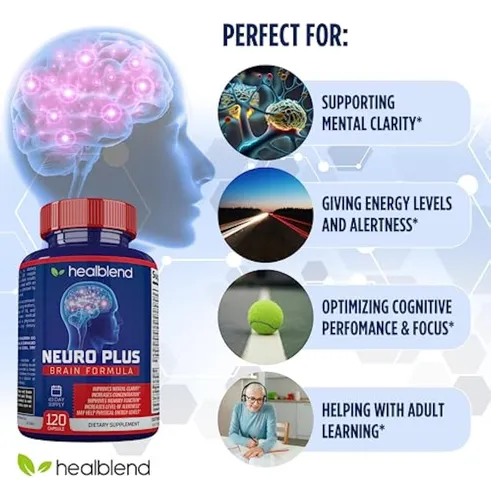 Fórmula Neuro Plus Brain & Focus - Cerebro Nootrópico