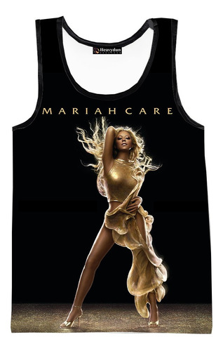 Lou Camisetas Sin Mangas Con Estampado 3d De Mariah Carey