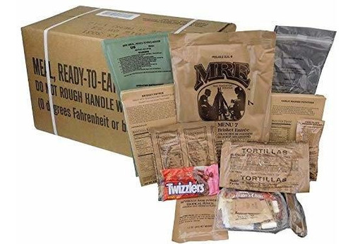 Mres (meals Ready To Eat) Caja A, Menús Militares Originales