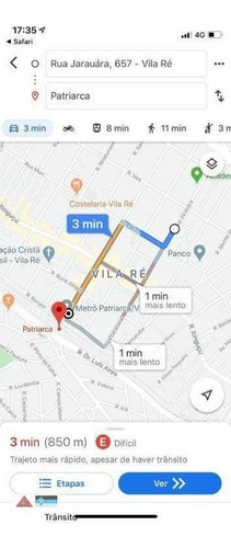 Galpão Para Alugar, 457 M² Por R$ 11.500,00/mês - Vila Ré - São Paulo/sp - Ga0311