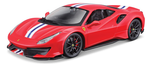 Línea De Montaje Ferrari 488 Pista Rojo 124